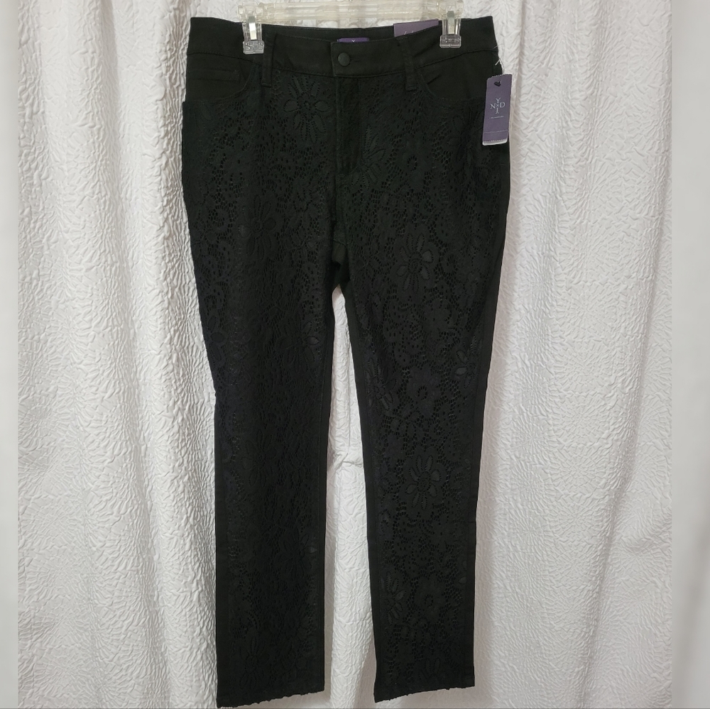 🍃⚘️Nydj Lacey Signature Black Jeans - Picture 6 of 14